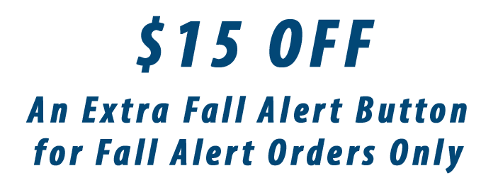 white banner with blue text "$15 off"