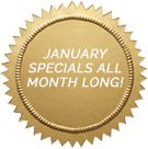 Specials All Month Long