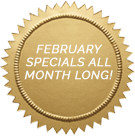 Specials All Month Long