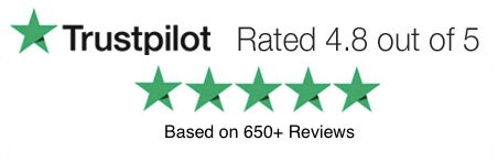 Rated 4.8 out of 5 on Trustpilot