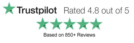 Rated 4.8 out of 5 on Trustpilot