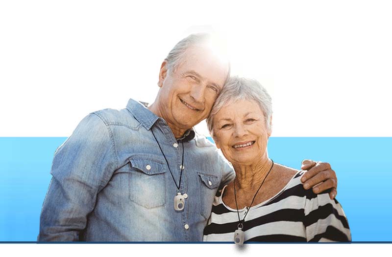 Seniors wear Medical Alert Button