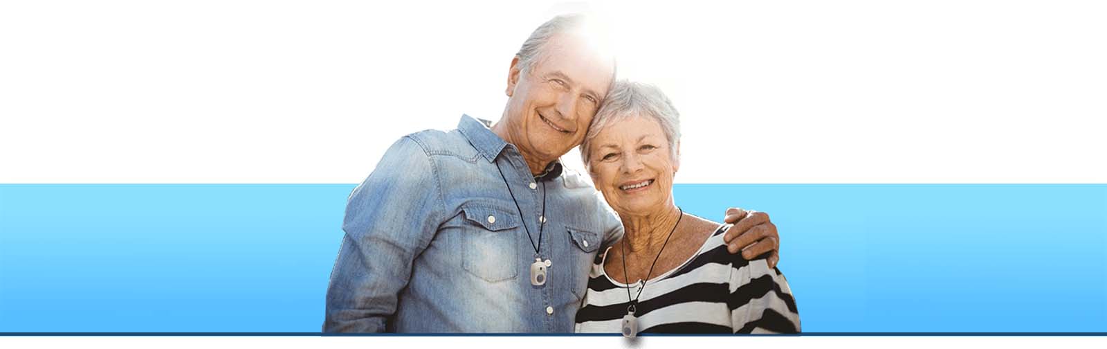 Seniors wear Medical Alert Button
