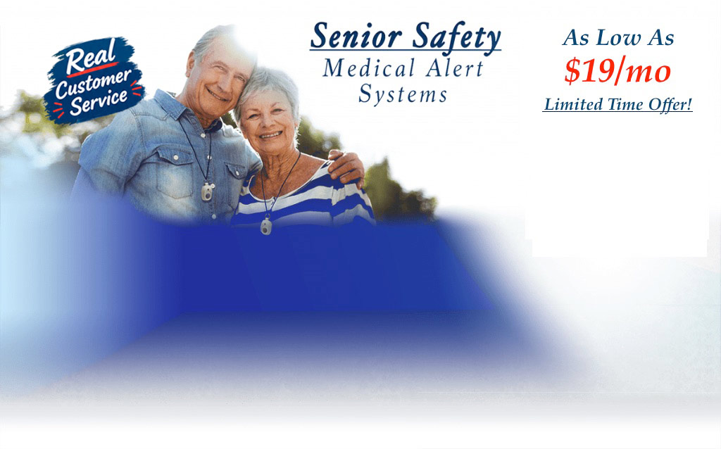 Senior Safety Medical Alert Systems starting at $19/mo